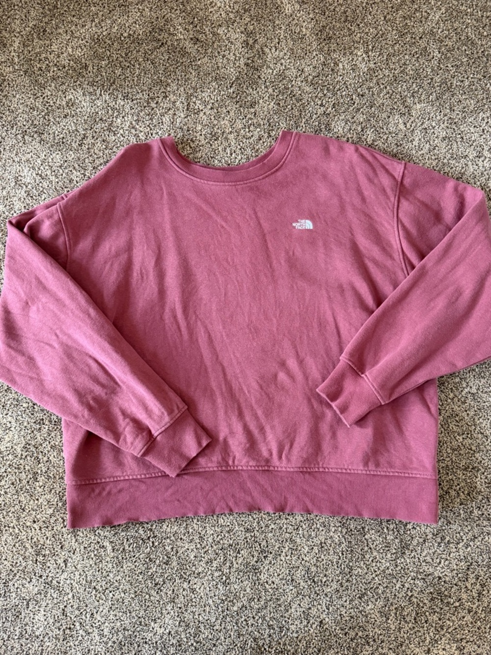 The North Face Women's Dusty Rose Crewneck Sweatshirt Size Small